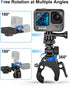 Easy-Mounted Gun/Rod/Bow Camera Clamp with 1/4 Thread for GoPro Hero Series, Hunting Camera Accessory