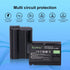 EN-EL15 2-Pack Batteries and Charger Set for Nikon Z6 z6ii Z7 z7ii Z8 D750 D850 D7000 D7500 D7100 D7200 D500 D600 D610