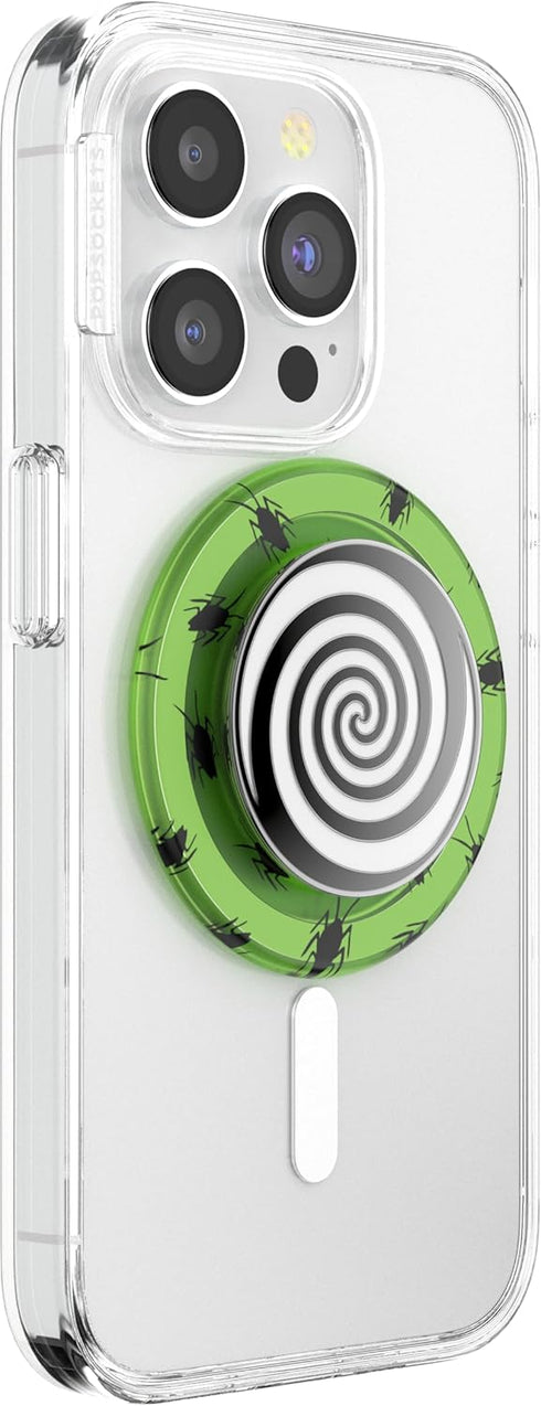 Strange & Unusual PopSockets Round Phone Grip, Compatible with MagSafe, Adapter Ring Included, Wireless Charging Holder