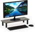 Furinno Turn-N-Tube Monitor Riser Stand, French Oak Grey/Black