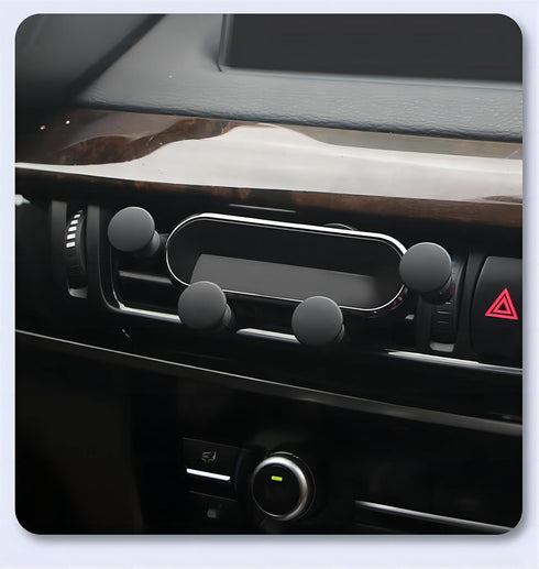 Car Phone Holder, Sleek Compact Gravity Phone Mount for Vent, Cartoon Mini Stand for 4.0-6.0 Inch Smartphones