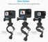 Sametop Handlebar Bike Pole Mount for GoPro Hero 12, 11, 10, 9, 8, 7, 6, 5, DJI Action Cameras - 360° Rotation