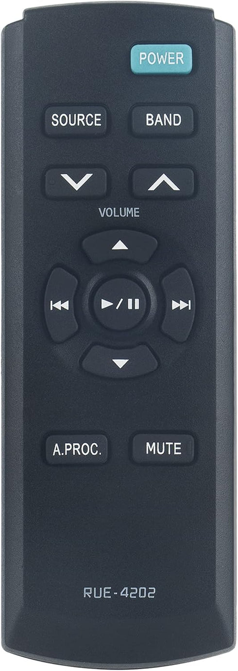 AULCMEET RUE-4202 Replacement Remote Control Compatible with Alpine Car Stereo CDE-HD149BT CDE-SXM145 CDE-SXM145BT