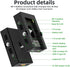 F1TP 12V/16.8V/5V NP-F Battery Mount Plate with D-Tap & USB Output, Compatible with Sony NP-F Series Batteries, Power