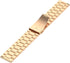 FitTurn Bands Compatible with AIKELA Smartwatch, Stainless Steel Replacement Strap Buckle Metal Wrist Band