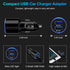 Car Charger Fast Charge, 3Pack 4.8A Rapid Car Phone Charger Cigarette Lighter USB Charger for iPhone 15 14 13 12 11 Pro