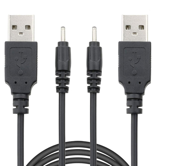 USB to DC 2.0mm Cable 3.3ft, Type A Male to DC 2.0mm Power Adapter Connector for Charging Phones, Headphones, Speakers