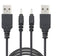 USB to DC 2.0mm Cable 3.3ft, Type A Male to DC 2.0mm Power Adapter Connector for Charging Phones, Headphones, Speakers