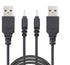 USB to DC 2.0mm Cable 3.3ft, Type A Male to DC 2.0mm Power Adapter Connector for Charging Phones, Headphones, Speakers