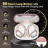 Wireless Earbuds Bluetooth Headphones, 80hrs Playback, Noise Canceling Mic with Earhooks for Sports/Workout/Running