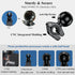 BRCOVAN Aluminum Alloy Mini Mount Base with 1'' TPU Ball for Rails Diameter 0.39'' to 0.63''