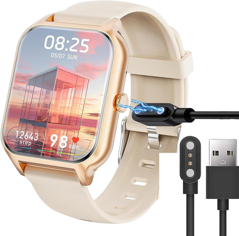 Compatible Hwagol Smartwatch Charger, Lamshaw Magnetic USB Charging Cable for Z40 1.85 Inch Smart Watch