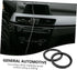 GLEAVI 2 Pairs Plastic Horn Gasket Speaker Spacers, Auto Speaker Adapter Ring Washers for Vehicles
