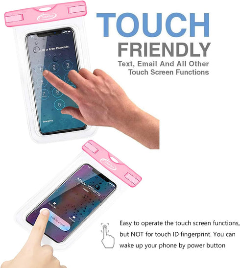 AiRunTech Waterproof Case, Cell Phone Dry Bag for iPhone 14/13/12/12 Pro Max/11/11 Pro/SE/Xs Max/XR/8P/7 Galaxy