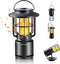 Outdoor Bluetooth Speakers, LED Flame Light, Wireless Portable Speaker, IP65 Waterproof for Camping/Patio