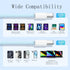 Extra Long USB C to USB C Cable 10FT/6FT/3FT, 60W Fast Charging Braided Cord for MacBook Pro, iPhone 15, Galaxy S23.