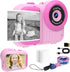 Kids Instant Print Camera, Toddler Camera That Prints Photos, 3.5IN Screen Portable Toy Camera for Girls 3-12 Years