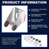 740162-1 MHX MXNT Metal Bracket, Transducer Mounting Bracket for Si G2N Transom Mounting Hardware Compatible