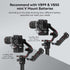 SmallRig Mini V Mount Battery Plate for DJI RS 3 / RS 3 Pro/RS 2 / RSC 2 Gimbals, V-Lock & Cold Shoe