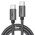 XAOSUN 240W USB C to USB C Fast Charging Cable, Compatible with MacBook Pro 2022, iPad Pro 2022, 10FT