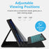 MMK iPad Air 13 inch (M2) 2024 & iPad Pro 12.9 Case with Keyboard, Backlit Bluetooth Wireless Keyboard, Pencil Holder,