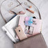 Protective Hard Case Cover with Cleaner Kit, Portable Shockproof for Women Girls with Keychain for Apple Airpods 2/1