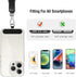 SHANSHUI Phone Tether Pad, 2 Pack Tether Tab Patches for Phone Lanyard Compatible with iPhone & All Smartphones