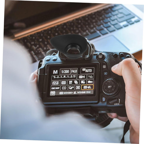 Comfortable Rubber Eyecup for Cameras - Easy Installation