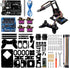 LAFVIN 4DOF Acrylic Robot Mechanical Arm Claw Kit Compatible with Arduino IDE