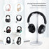 Heavy Base Headphone Stand for Gaming Headsets, Compatible with AirPods Max, Pro, Sony, Beats, Bose, Razer (White)