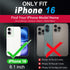SHIELDON 16 6.1", 16 5G 2024 Wallet Case for iPhone Genuine Leather Folio Magnetic Kickstand RFID Blocking Credit Card