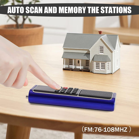 Leting Portable Radio with MP3 Speaker, FM Radio, Supports TF Card/USB/Music Recording, Rechargeable Battery Powered