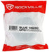 14G50 14 50 100% Rockville Blue OFC Gauge Foot OFC Copper Speaker Wire, Tinned Marine-Grade Jacket, Flexible Stranded