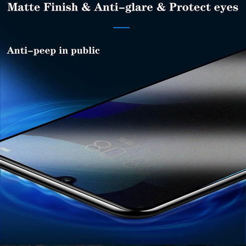 3 Pack Privacy Matte Screen Protector for Samsung Galaxy Z Flip 4 5G 2022, Anti-Peep Outside + Inside Screen Protector