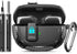 Bose Ultra Open Earbuds Case Cover (2024) with Cleaner Kit, Military Hard Cover with Lock and Keychain for Accessories
