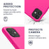 kwmobile Case Compatible with Apple iPhone 11, TPU Silicone Phone Cover with Soft Finish, Neon Pink