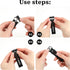 8 Pack Smart Watch Fastener Rings Replacement, 20mm Silicone Security Connector Rubber Watch Band Loops Keeper