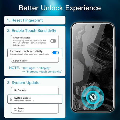 JETech Screen Protector for Google Pixel 8a 6.1-Inch with Camera Lens Protector, Easy Installation, 2-Pack