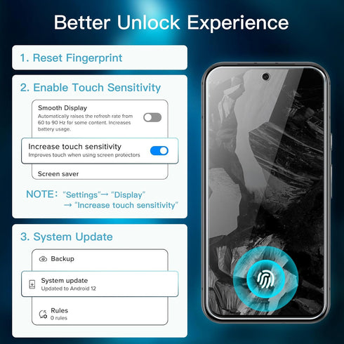 JETech Screen Protector for Google Pixel 8a 6.1-Inch, Tempered Glass Film, HD Clear, 3-Pack