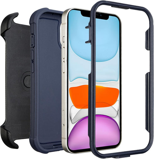 Saiboro 11 Anti-Drop,2 11,for 11 for iPhone Belt Clip Case Holster,Shockproof Heavy Duty Rugged with Stand Defender