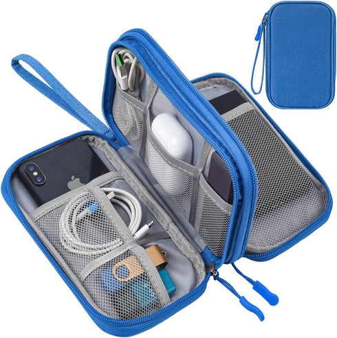 CAAORDKSO Cord Organizer Travel Cable Organizer Bag Tech Electronic Organizer Travel Case, Electronic