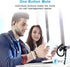Bluetooth Headset, Wireless Earpiece with 500mAh Charging Case, 72 Hours Talking Time, Built-in Microphone for