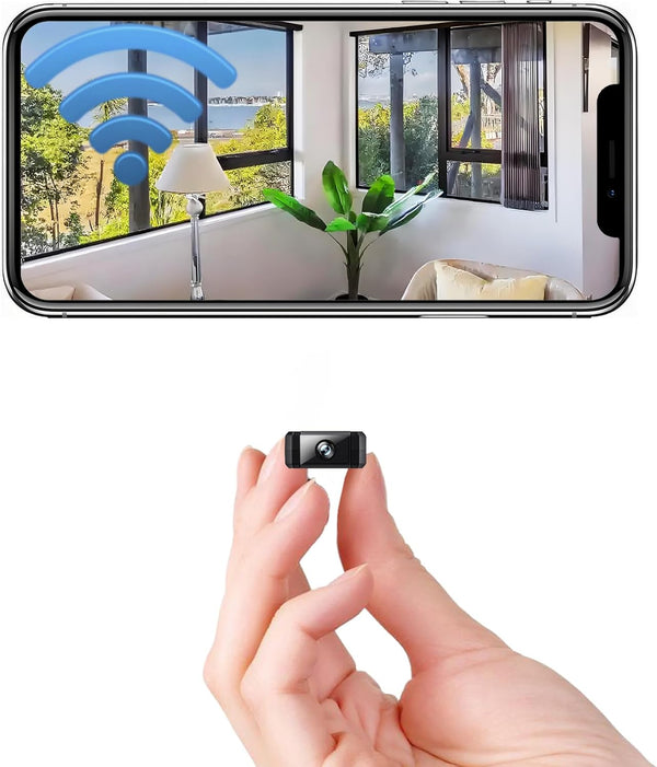 Terura Only 0.9 Inch Hidden Camera Mini Small Micro WiFi HD Cameras Home