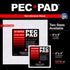 PEC-PAD Ultra Soft Lint Free Wipes for Cleaning Sensitive Surfaces like Camera, Lens, Filters, Film, Scanners (4x4, 25