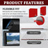YGDMD 6PCS Dash Cam Adhesive Pads,Heat Resistant Dash Cam Sticky Pads with Strong Adhesive Force,Cuttable Sticky Pad