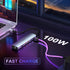 KOZYC USB C Hub Ethernet Multiport Adapter, 7-in-1 with HDMI 4K@60Hz, 100W PD, Compatible with MacBook Air/Pro