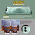 QHOHQ iPhone 12 Screen Protector 3 Pack, Ultra HD, 9H Hardness, Scratch Resistant, with 2 Tempered Glass Lens