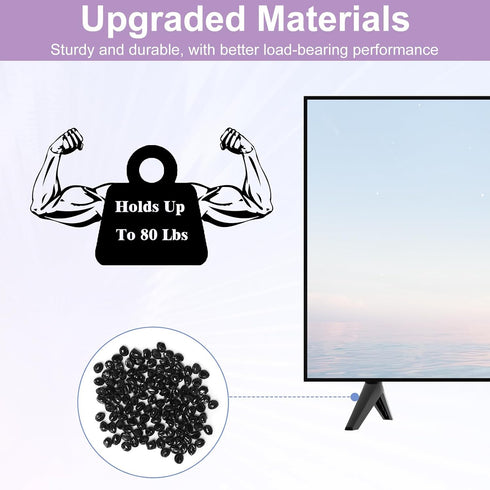 Varghesyla 32" 40" 43" 49" 50" 55" 65" 32S359 32S355 40S355 43S455 50S525 55S435 65S455 (Upgraded Version) TV Stand