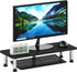 Furinno Turn-N-Tube Monitor Riser Stand, Americano, Stainless Steel Tubes