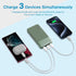NOBIS 10000mAh Pack Portable Charger, Power Bank Fast Charging, Battery with C to C Cable, Battery Bank with Digital